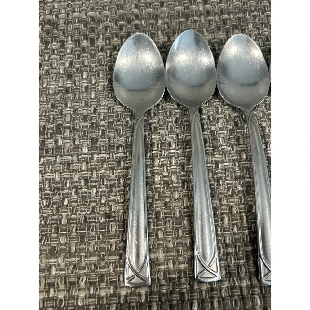 Cambridge Crossroad Sand Stainless Steel Tablespoons Set Of 5 Flatware